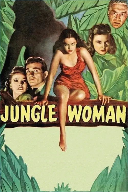 Movie poster "Jungle Woman"