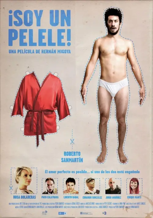 Movie poster "¡Soy un pelele!"