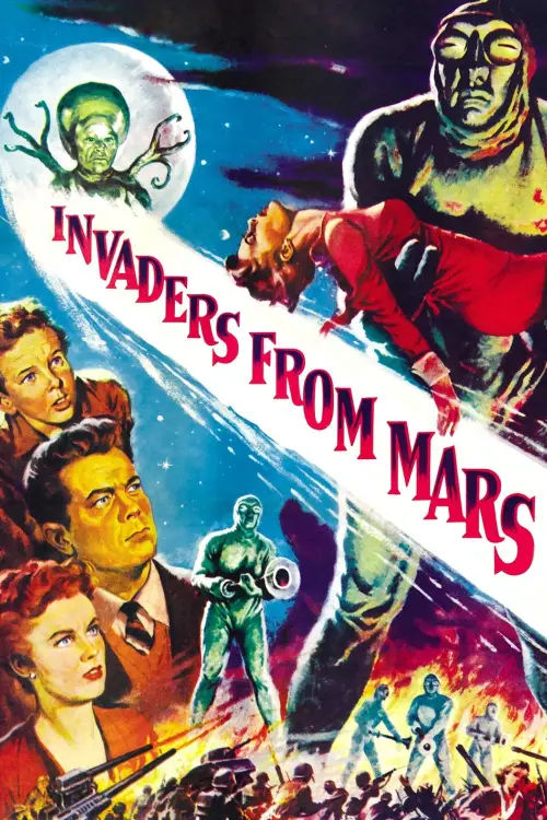 Movie poster "Invaders from Mars"