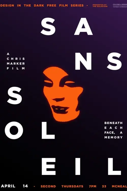 Movie poster "Sans Soleil"