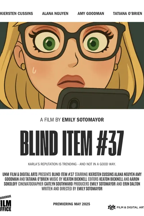 Movie poster "Blind Item #37"