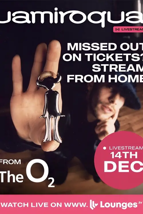 Movie poster "Jamiroquai Live From The O2 Arena"