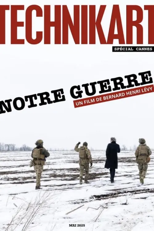 Movie poster "Notre Guerre"