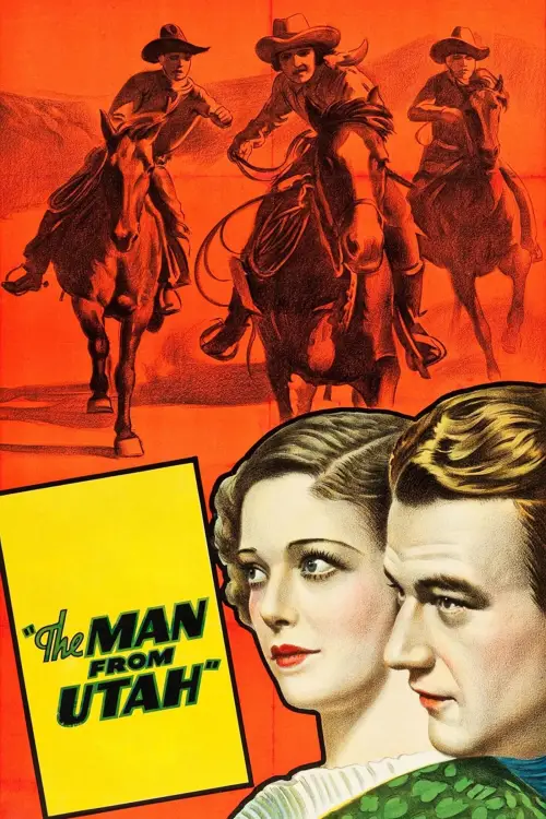 Movie poster "The Man from Utah"