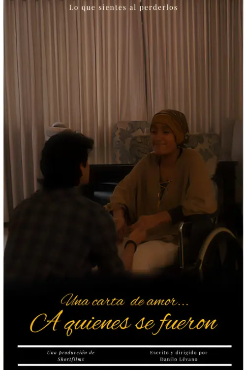 Movie poster "Una carta de amor a quienes se fueron"