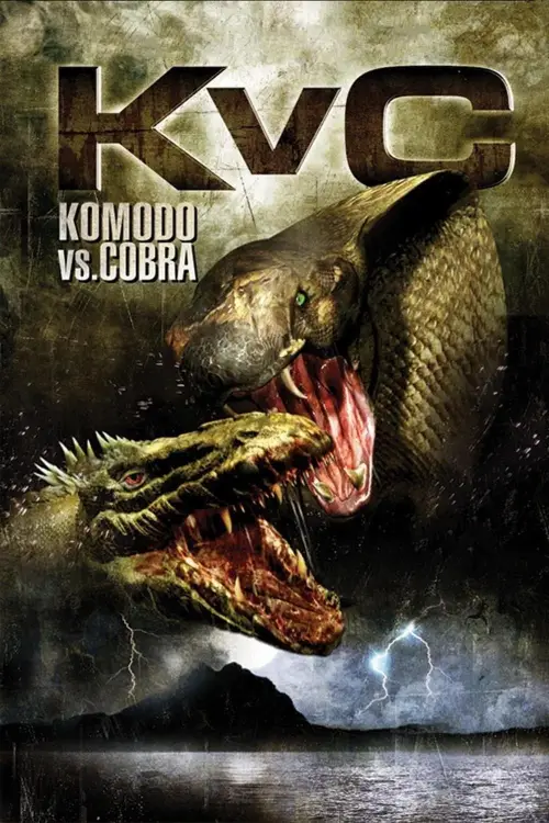 Movie poster "Komodo vs. Cobra"
