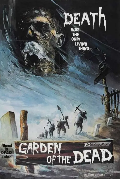Movie poster "Garden of the Dead"