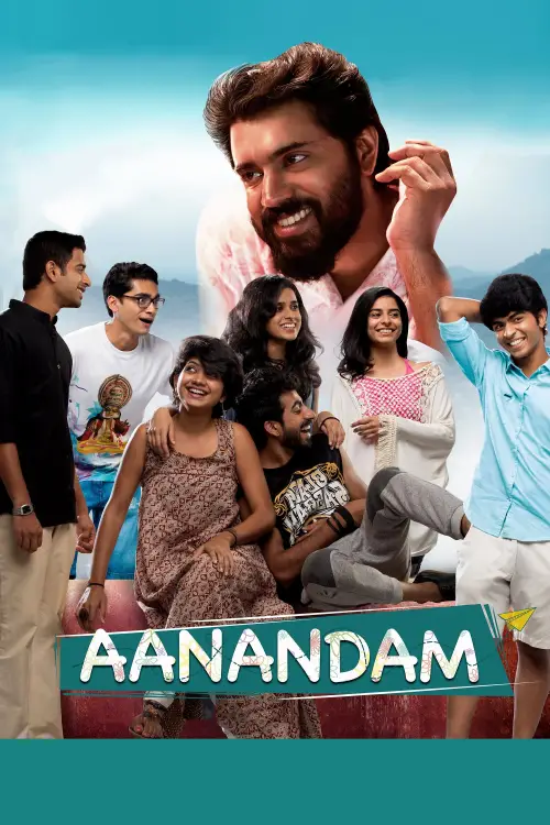 Movie poster "Aanandam"