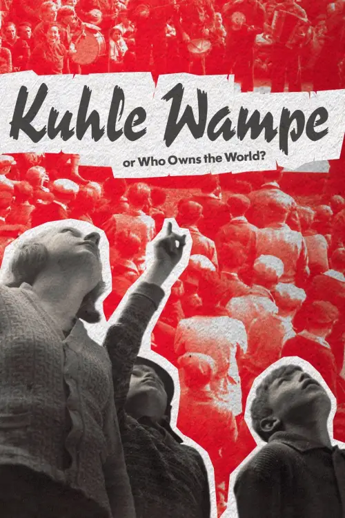 Movie poster "Kuhle Wampe or Who Owns the World?"