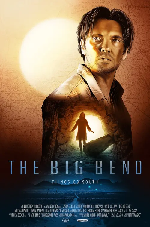 Movie poster "The Big Bend"
