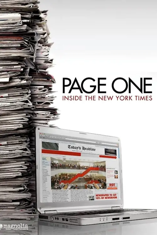 Movie poster "Page One: Inside the New York Times"