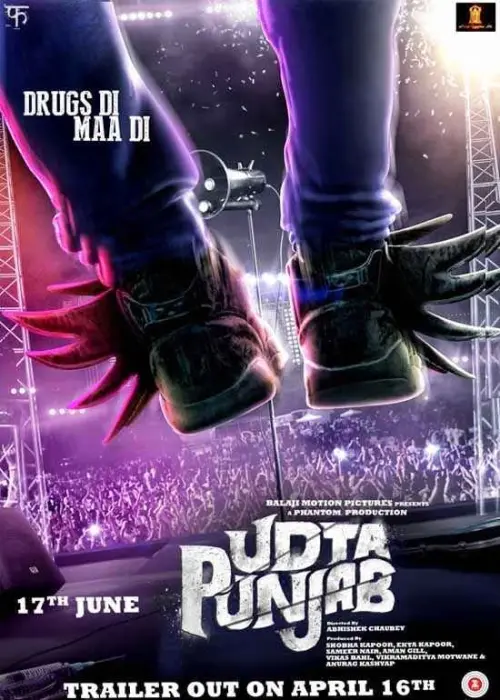 Movie poster "Udta Punjab"