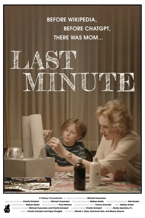 Movie poster "Last Minute"