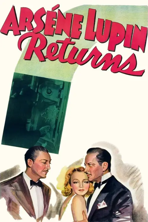Movie poster "Arsène Lupin Returns"