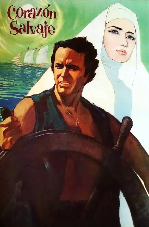 Movie poster "Corazón salvaje"