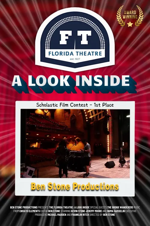 Movie poster "The Florida Theatre: A Look Inside"