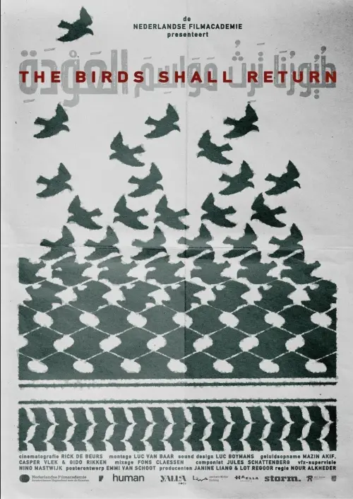 Movie poster "The Birds Shall Return"
