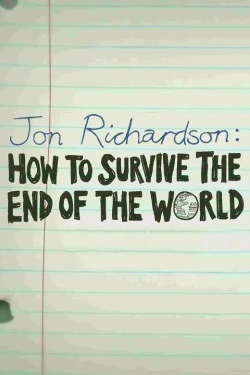 Movie poster "Jon Richardson: How to Survive The End of the World"