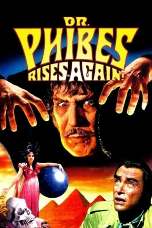 Movie poster "Dr. Phibes Rises Again"