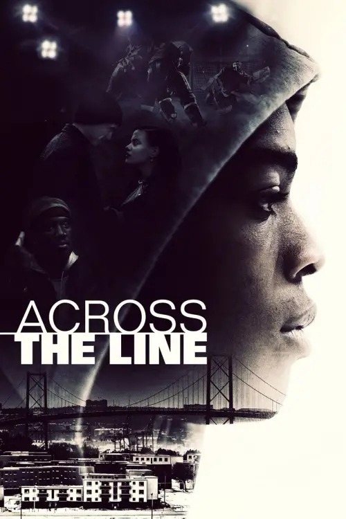Movie poster "Across the Line"