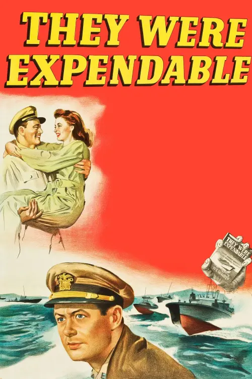 Movie poster "They Were Expendable"
