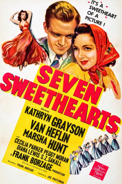Movie poster "Seven Sweethearts"