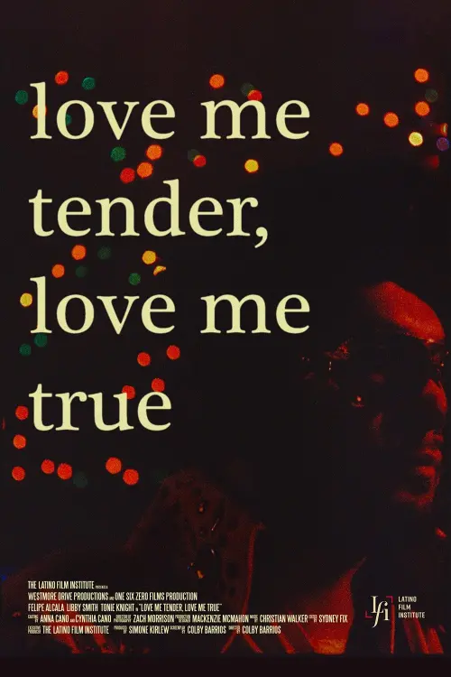 Movie poster "Love Me Tender, Love Me True"