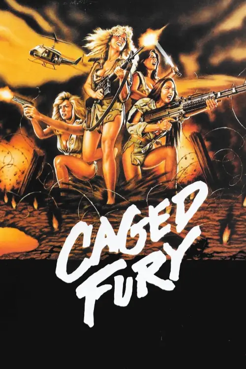 Movie poster "Caged Fury"