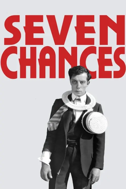 Movie poster "Seven Chances"