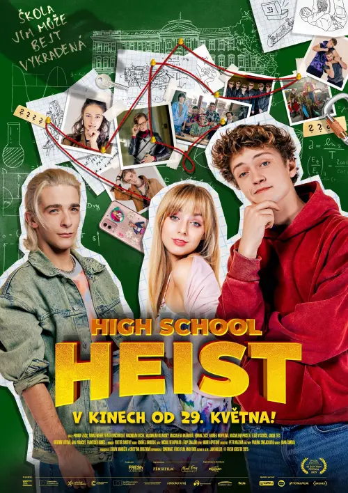 Movie poster "High School Heist"