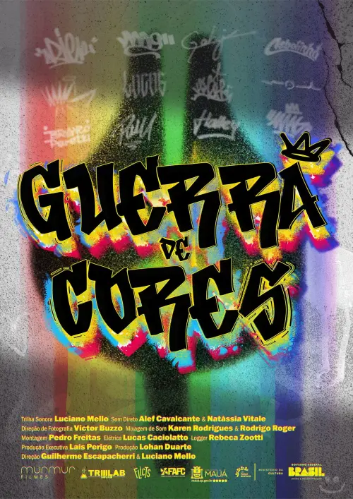 Movie poster "Guerra de Cores"