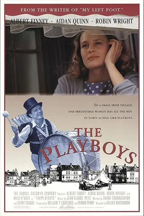 Movie poster "The Playboys"