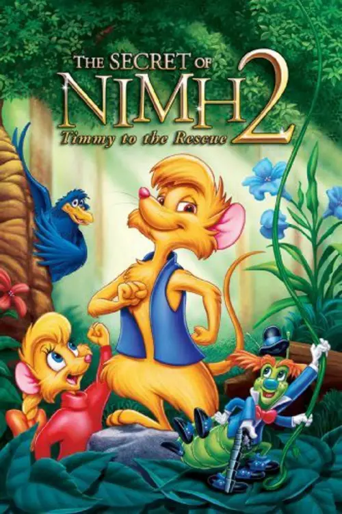 Movie poster "The Secret of NIMH 2: Timmy to the Rescue"