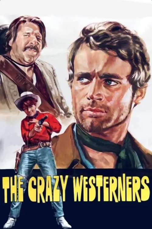 Movie poster "The Crazy Westerners"