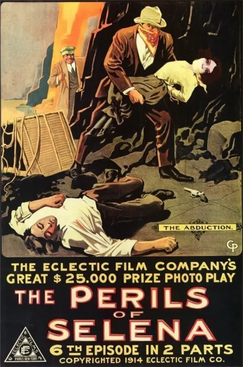 Movie poster "The Perils of Pauline"