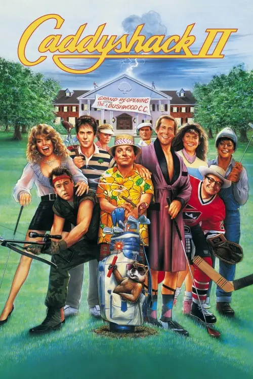 Movie poster "Caddyshack II"