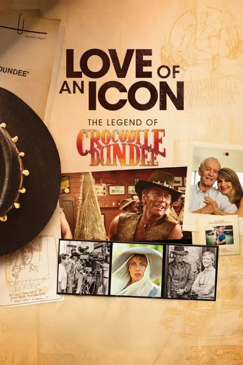 Movie poster "Love of an Icon: The Legend of Crocodile Dundee"