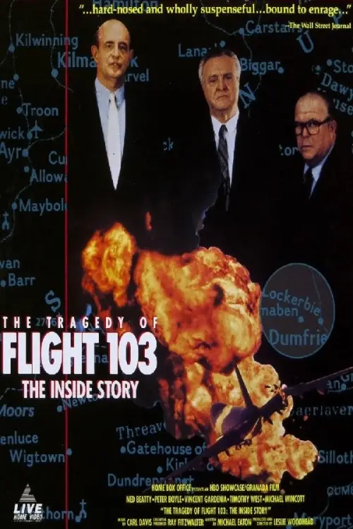 Movie poster "The Tragedy of Flight 103: The Inside Story"