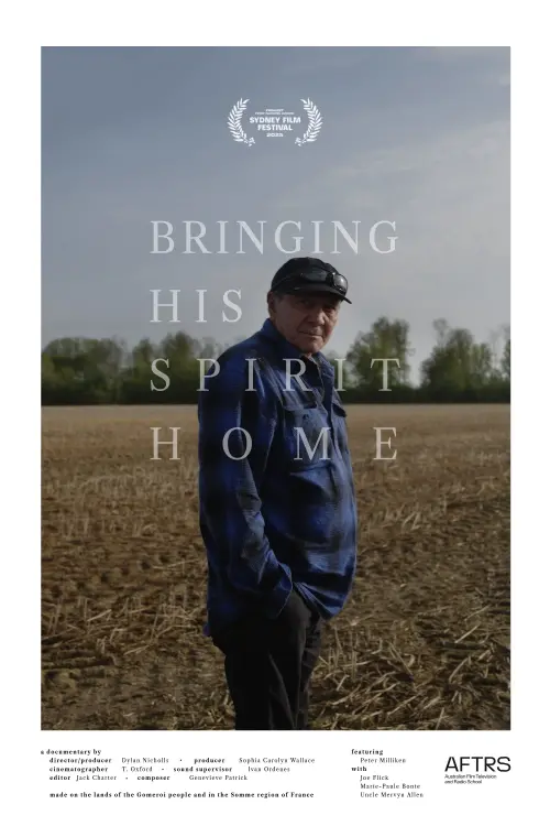 Movie poster "Bringing His Spirit Home"