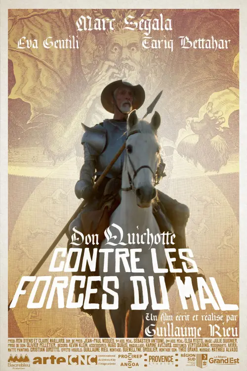 Movie poster "Don Quichotte contre les forces du mal"