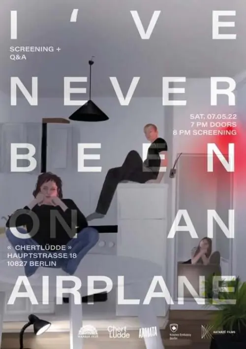 Movie poster "I Have Never Been on an Airplane"