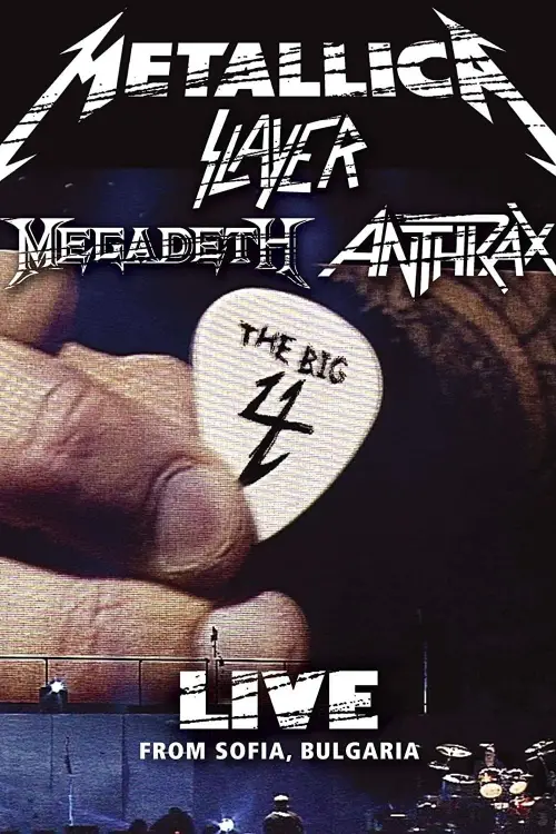 Movie poster "The Big Four: Live in Sofia"