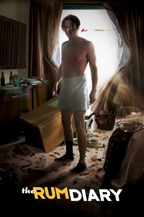 Movie poster "The Rum Diary"