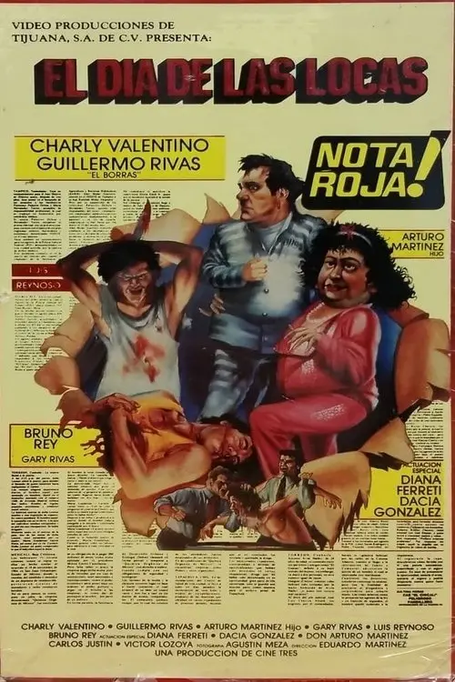 Movie poster "El día de las locas"