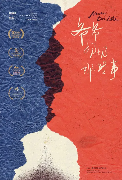 Movie poster "Never Too Late"