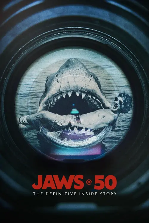 Movie poster "Jaws @ 50: The Definitive Inside Story"