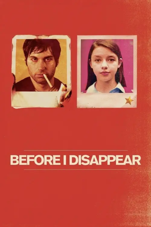 Movie poster "Before I Disappear"