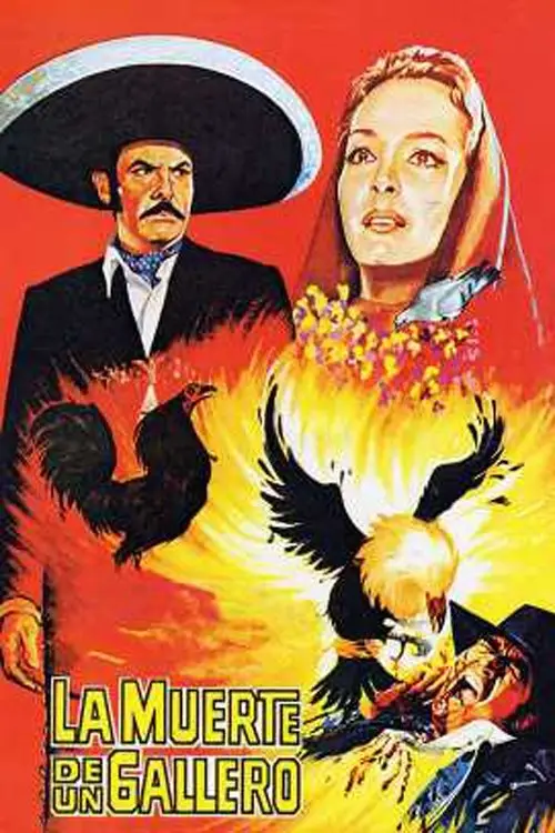 Movie poster "La muerte de un gallero"