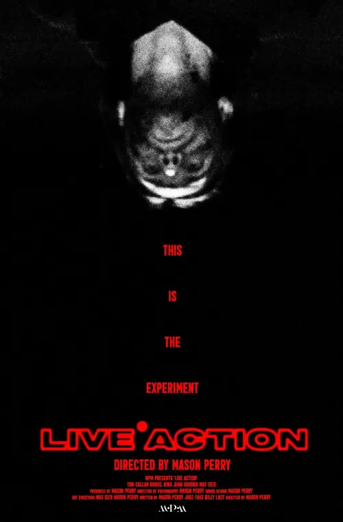 Movie poster "LIVE ACTION"