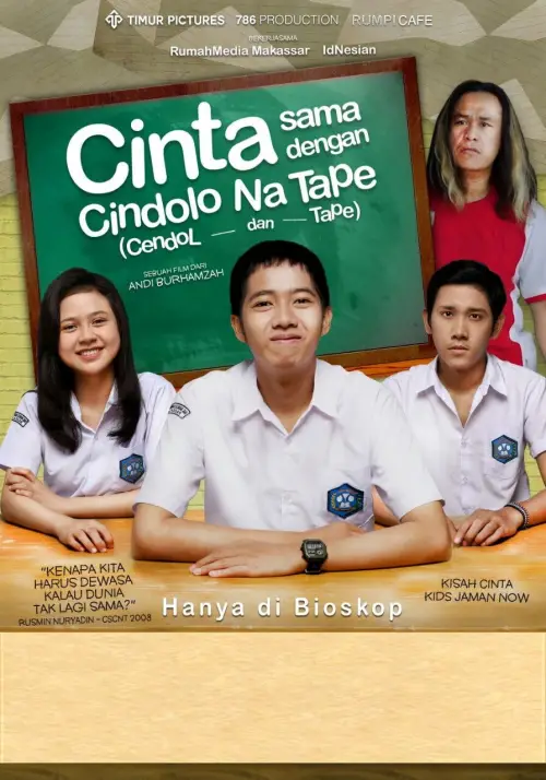 Movie poster "Cinta sama dengan Cindolo na Tape"